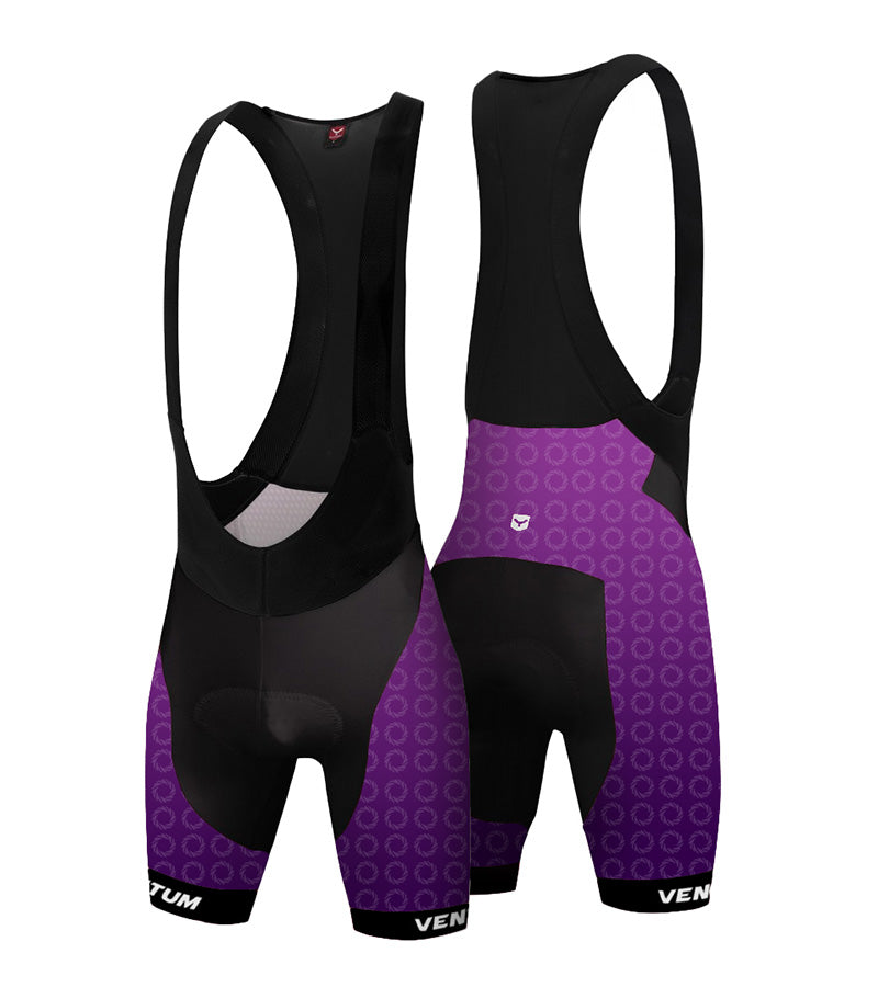 Bib Shorts - Purple Cogs Women