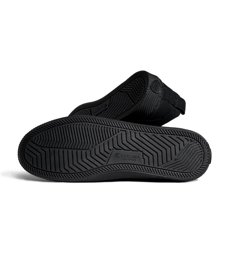 OCA Low All Black Canvas Sneaker