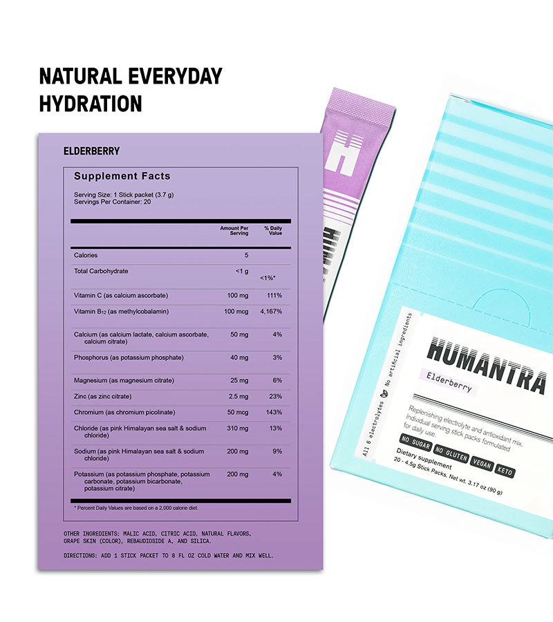 Humantra - Elderberry Box (20 sachets)