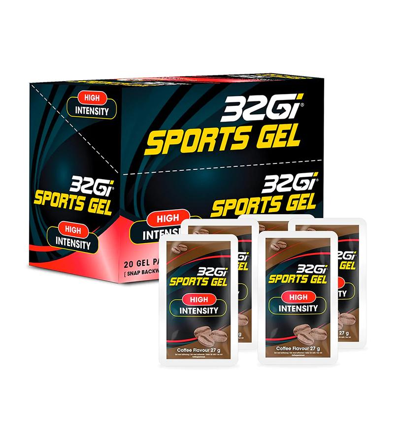 Coffee Sports Gel - Box of 20 (27g)