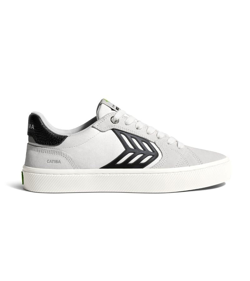 CATIBA PRO 2.0 Smoke White Suede Off-White Cordura Black Logo Sneaker