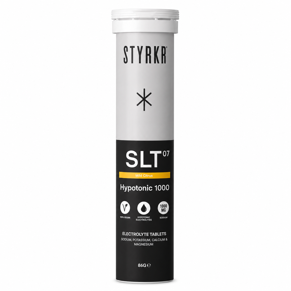 SLT07 Hydration Tablets Mild Citrus 1000MG