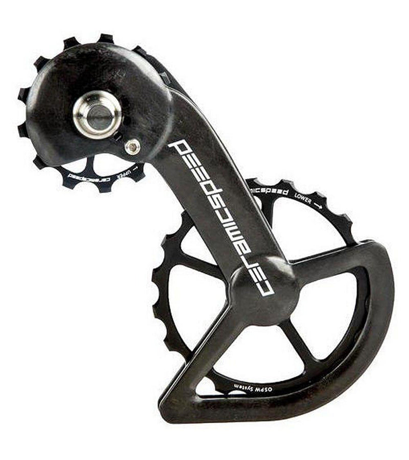 Over-Sized Pulley Wheel (OSPW) Shimano 9100/R8000 Series Black