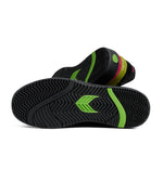 SKATEGOAT C25 PRO Lime Green Suede Black Mesh Ivory Logo Pink Sneaker