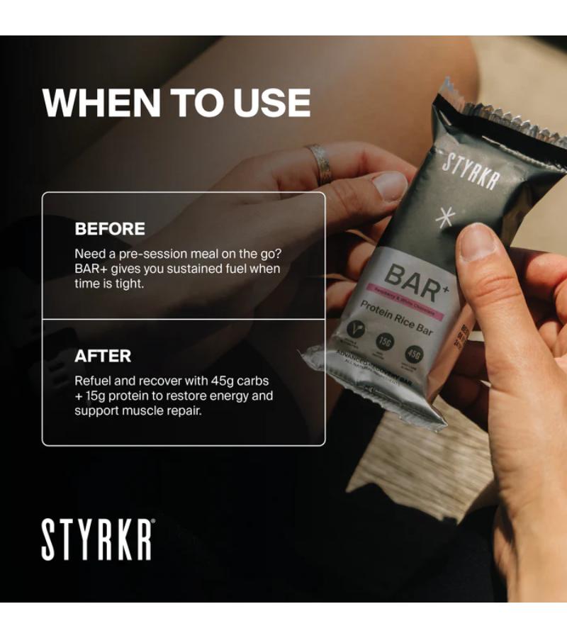 BAR+ Raspberry White Chocolate Bar