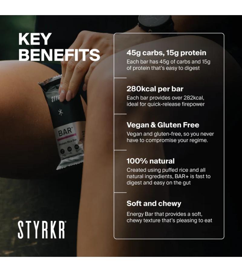 BAR+ Raspberry White Chocolate Bar