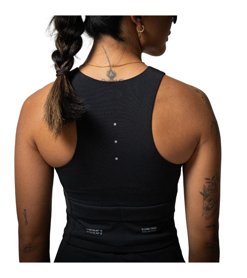 Illumi Trax Women Running Crop Tank