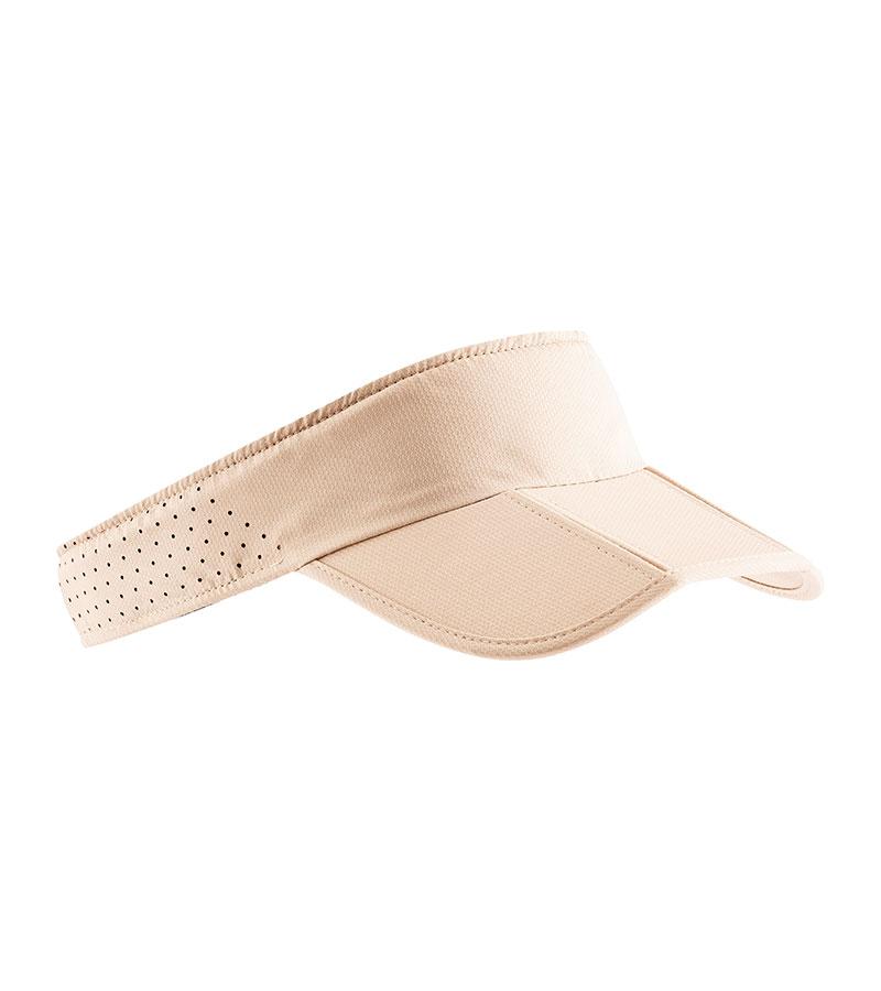 The Run Visor Cream Unisex One Size